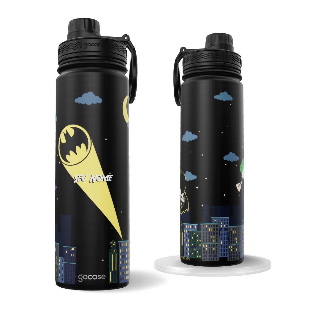 Garrafa Térmica Fresh + Ebook - Gotham Night