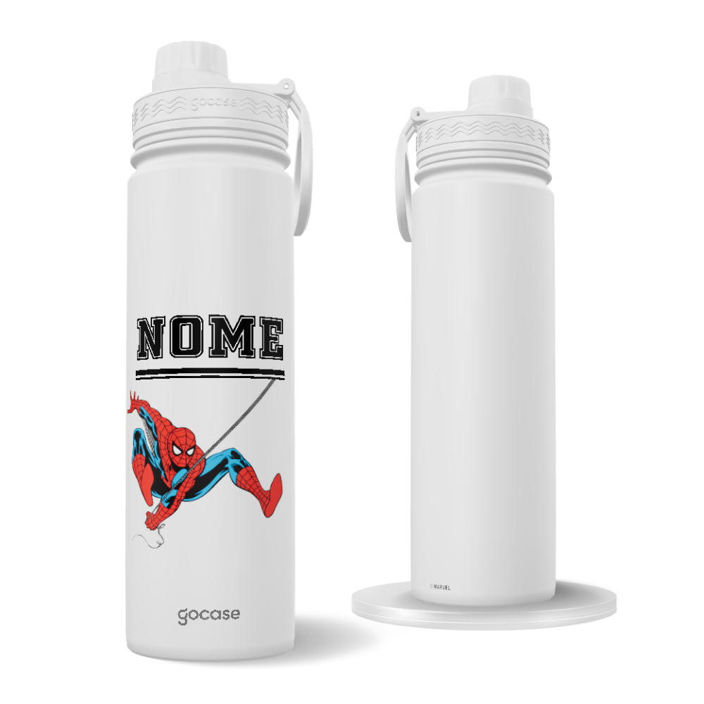 Garrafa Térmica Fresh + Ebook - Homem-Aranha - Hanging