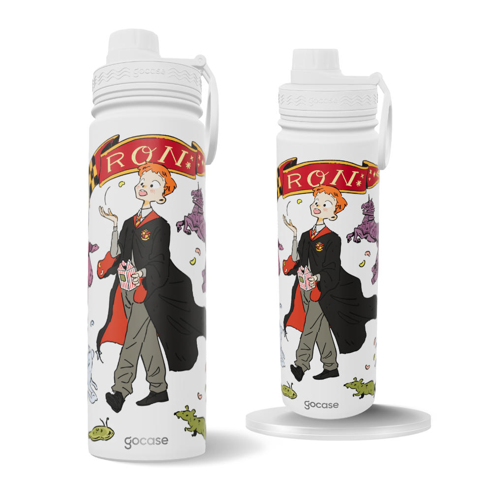 Garrafa Térmica Fresh + Ebook - Harry Potter - Coisas do Rony