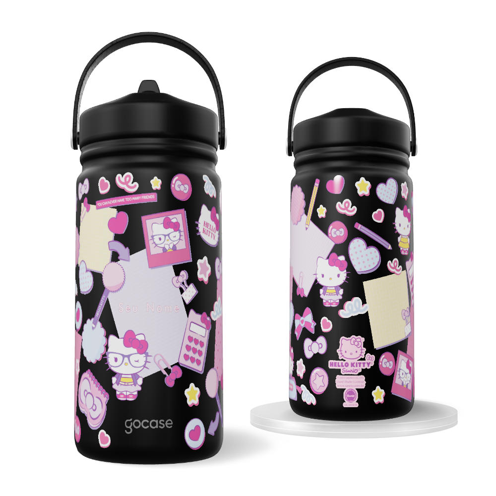 Garrafa Térmica Mini - Hello Kitty - School Kitty