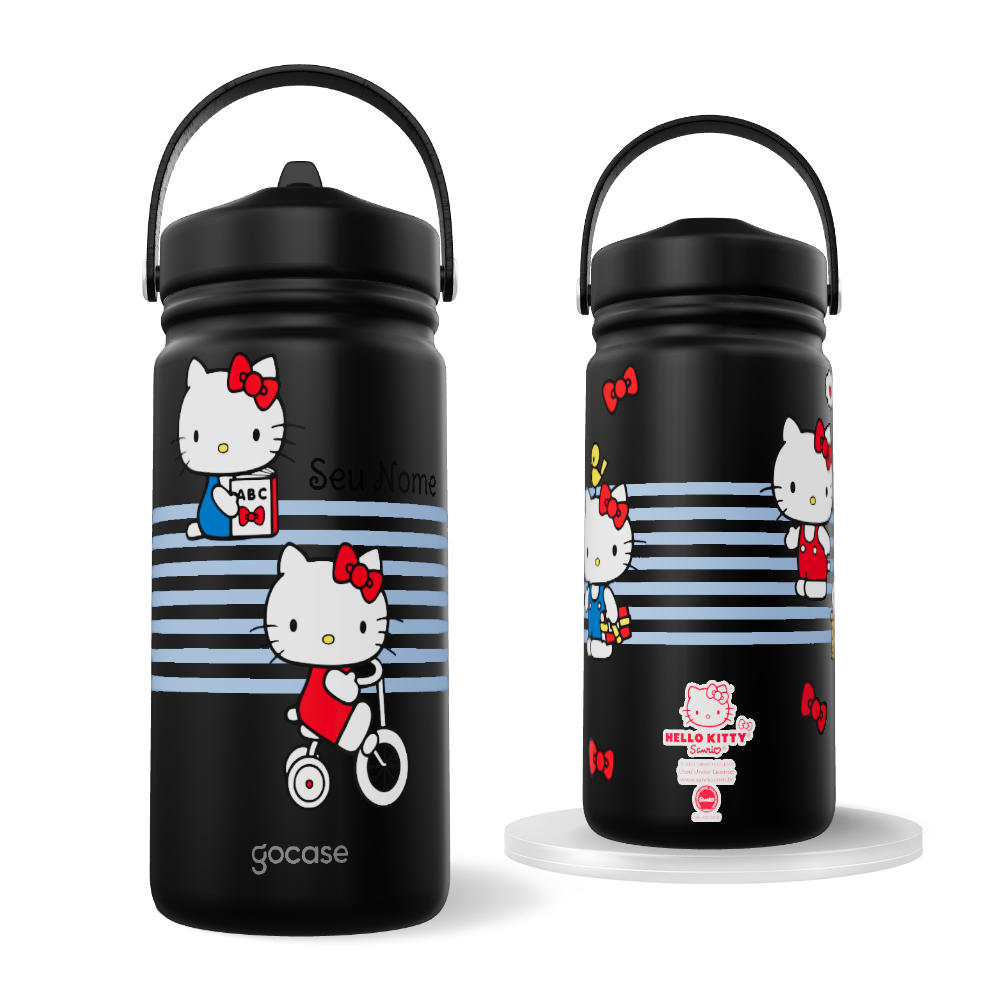 Garrafa Térmica Mini - Hello Kitty - Um Dia Comigo