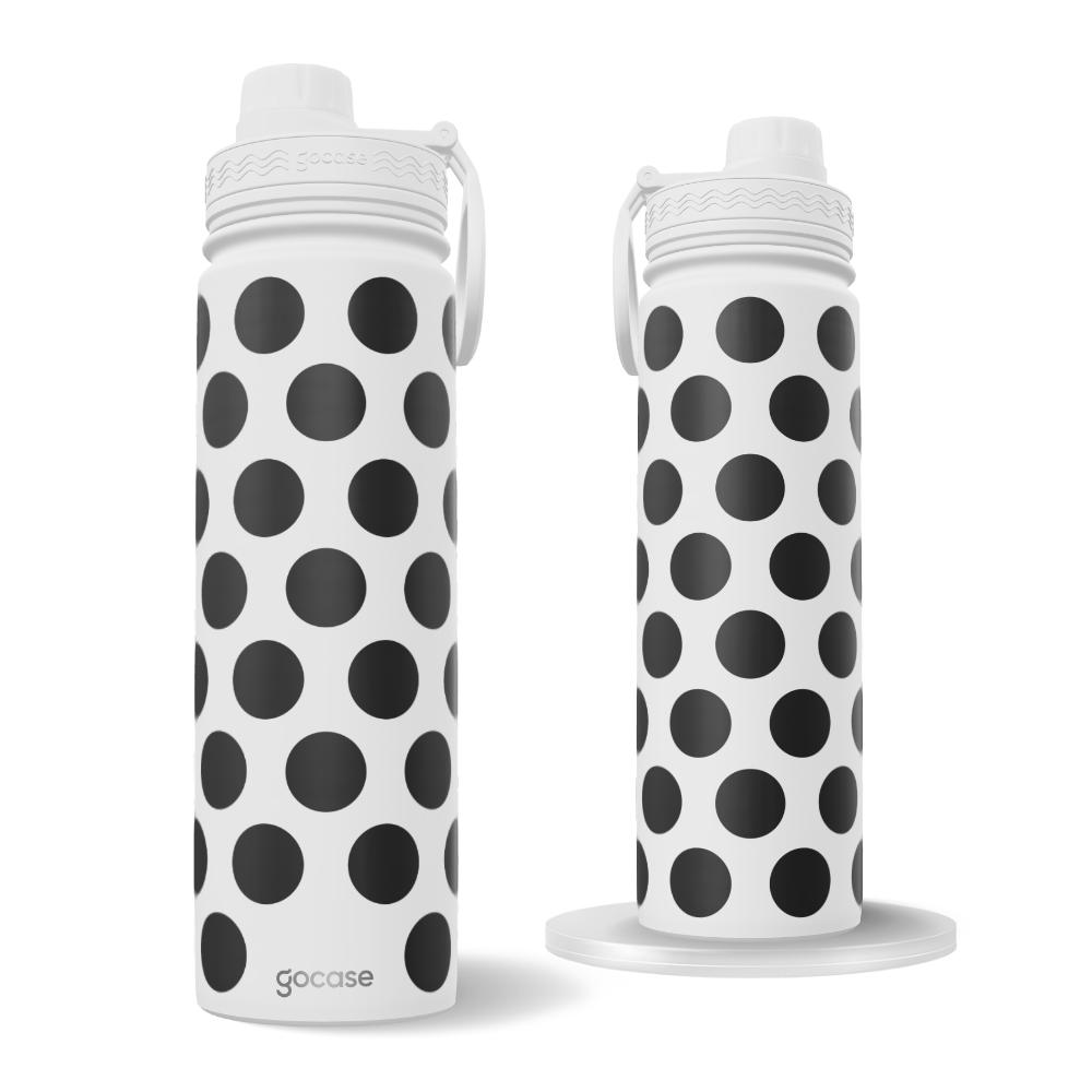 Garrafa Térmica Fresh + Ebook - Petit Poá - Grande