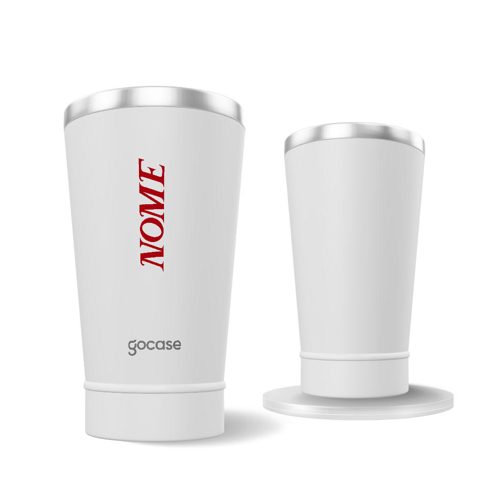 Copo Térmico + Ebook -  Pop Vintage Name