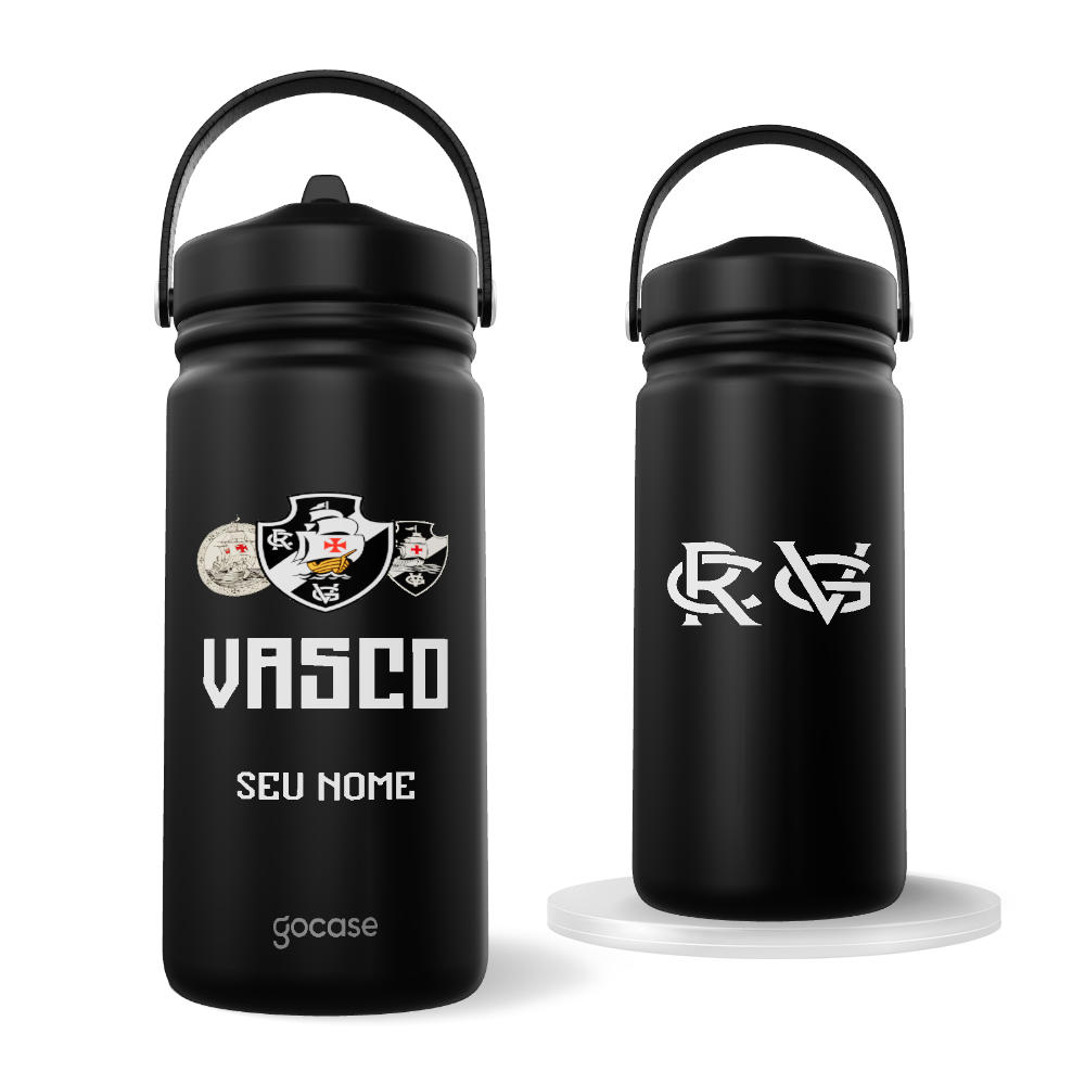 Garrafa Térmica Mini - Vasco - Escudos Históricos
