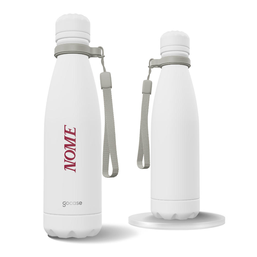 Garrafa Térmica Urban + Ebook - Pop Vintage Name