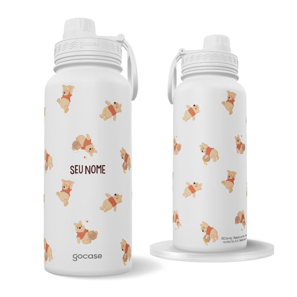 Garrafa Térmica Fresh -  Ursinho Pooh - Tiny Ursinho