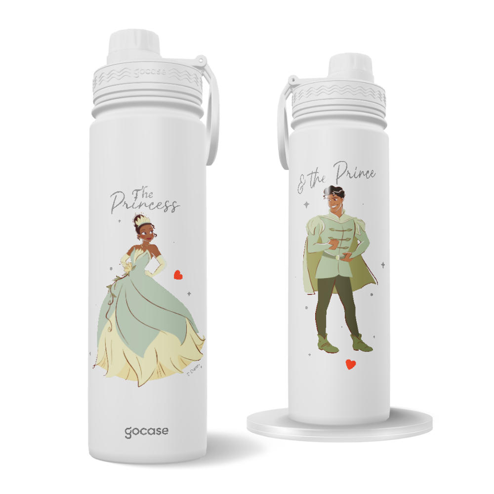 Garrafa Térmica Fresh + Ebook - Tiana & Príncipe