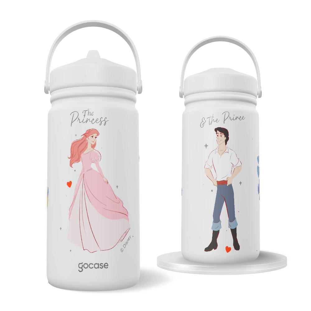 Garrafa Térmica Mini -  Ariel & Príncipe