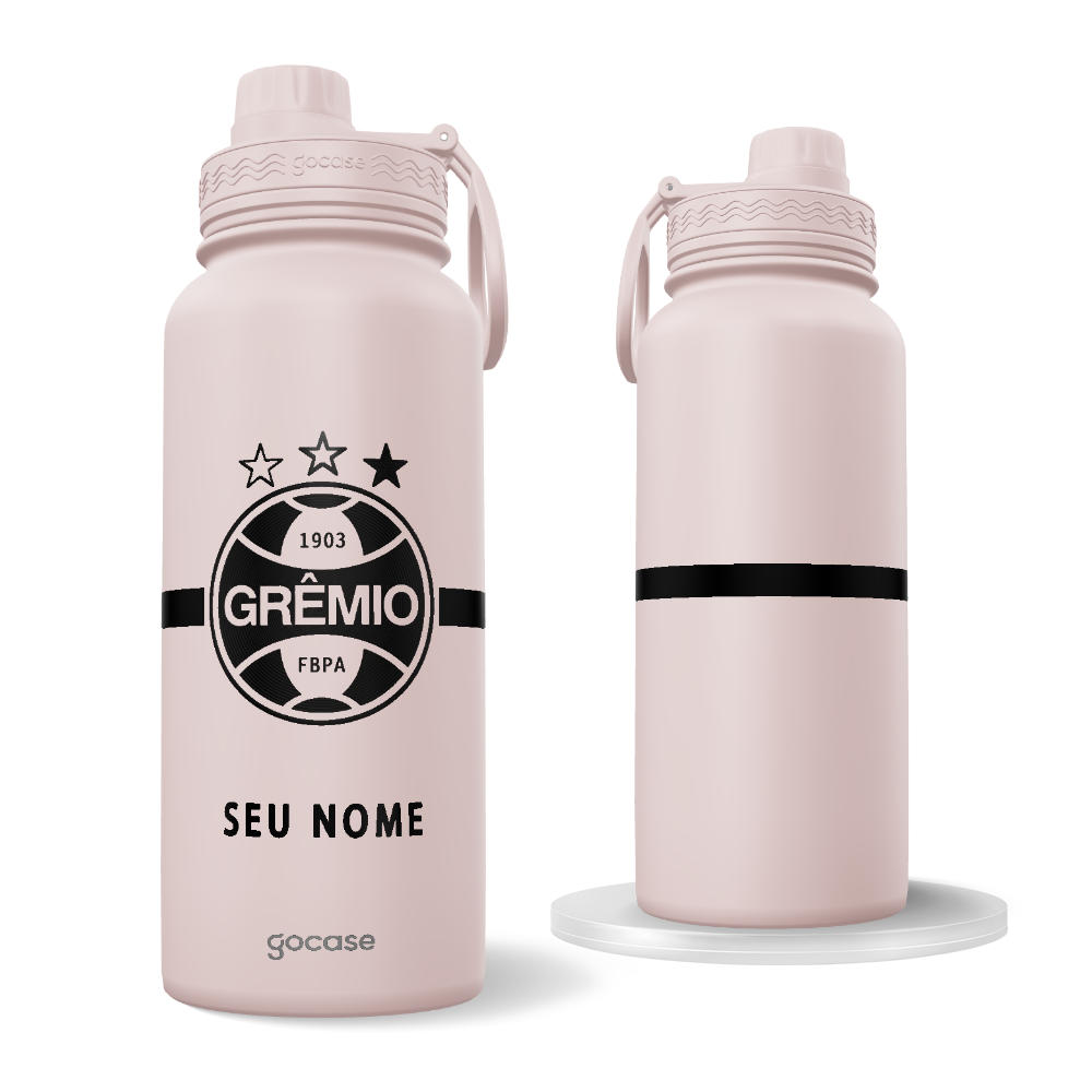 Garrafa Térmica Fresh + Ebook - Gremio - Outubro Rosa 2025