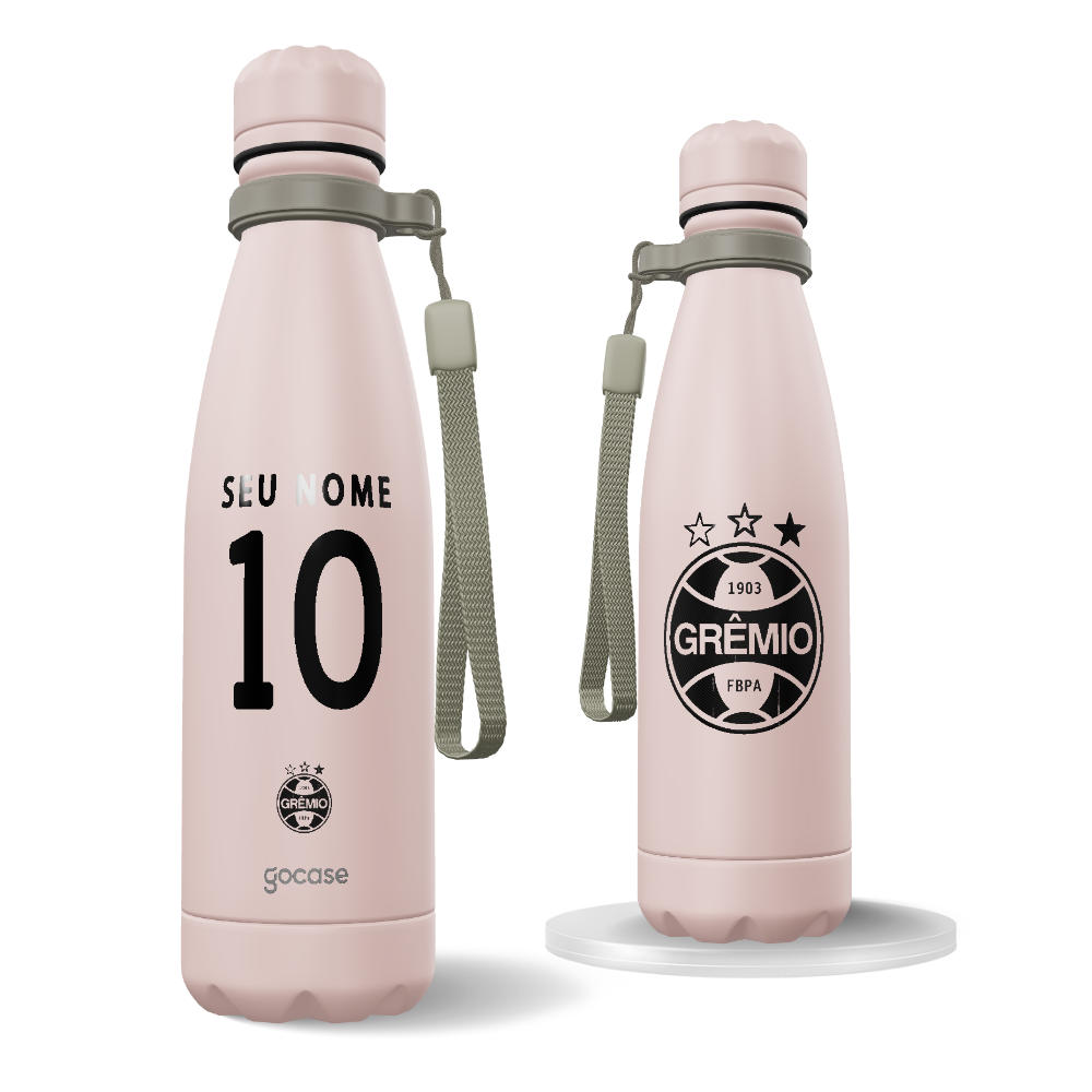 Garrafa Térmica Urban -  Grêmio - Outubro Rosa 2025 P