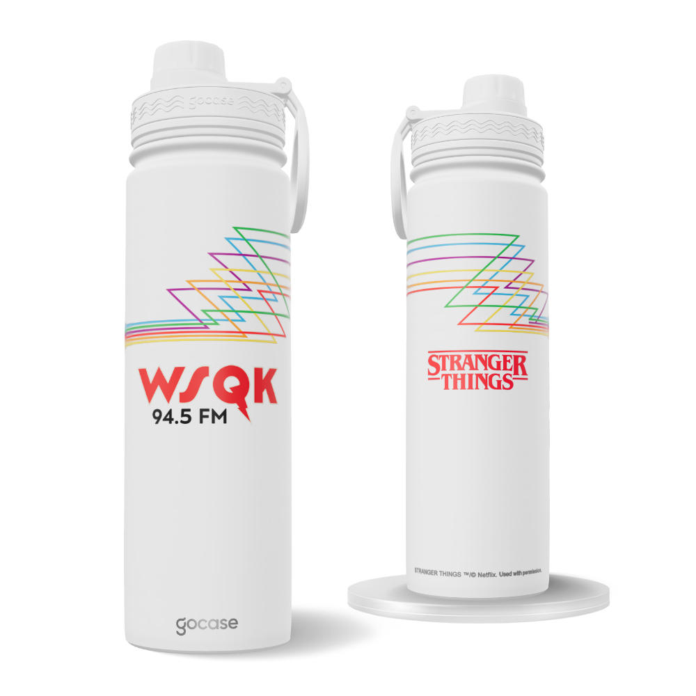 Garrafa Térmica Fresh + Ebook -  Stranger Things - The Squawk Van