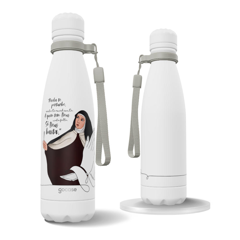 Garrafa Térmica Urban + Ebook - Santa Tereza D'ávila