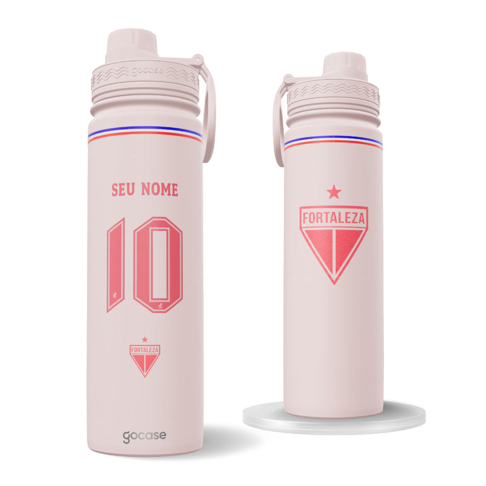 Garrafa Térmica Fresh -  Fortaleza  -  Outubro Rosa 2025 P