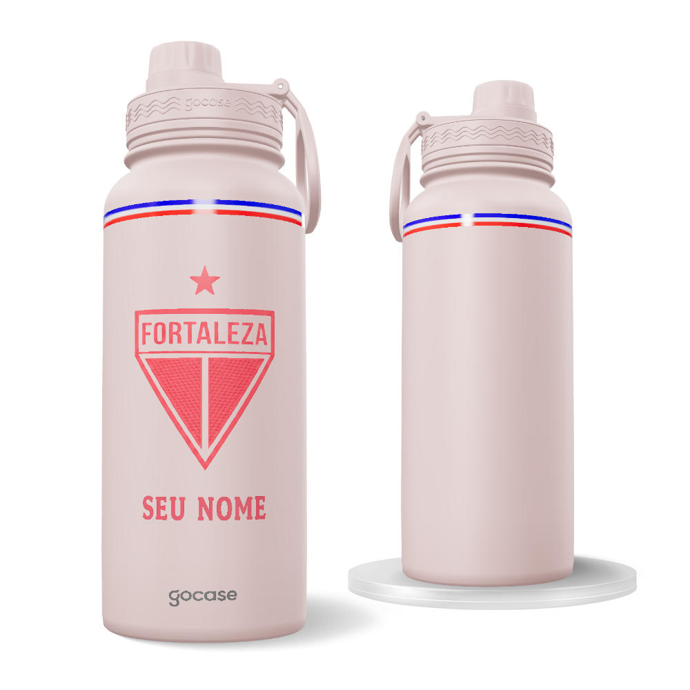 Garrafa Térmica Fresh + Ebook - Fortaleza  -  Outubro Rosa 2025