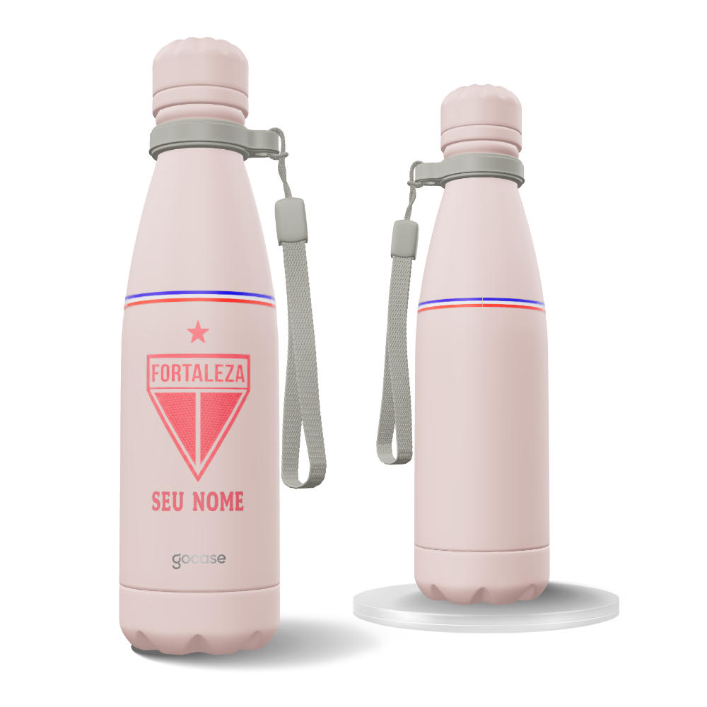 Garrafa Térmica Urban + Ebook -  Fortaleza  -  Outubro Rosa 2025