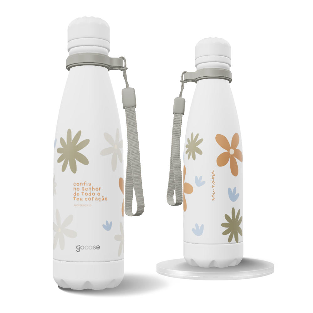 Garrafa Térmica Urban + Ebook -  Confia no Senhor