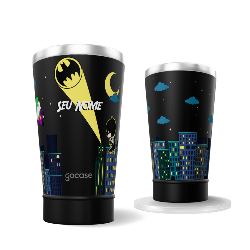 Copo Térmico + Ebook - Gotham Night