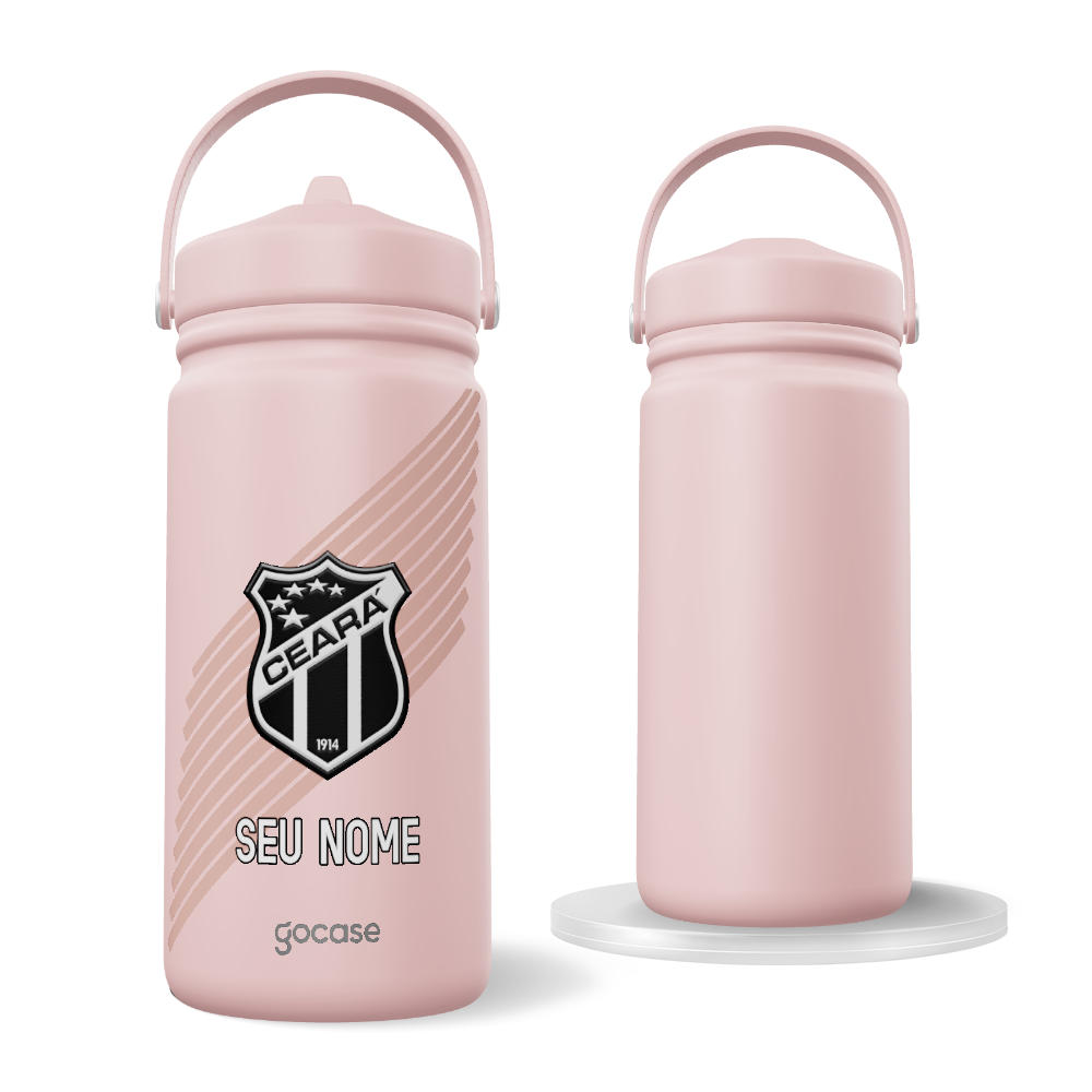 Garrafa Térmica Mini - Ceará -  Outubro Rosa 2025
