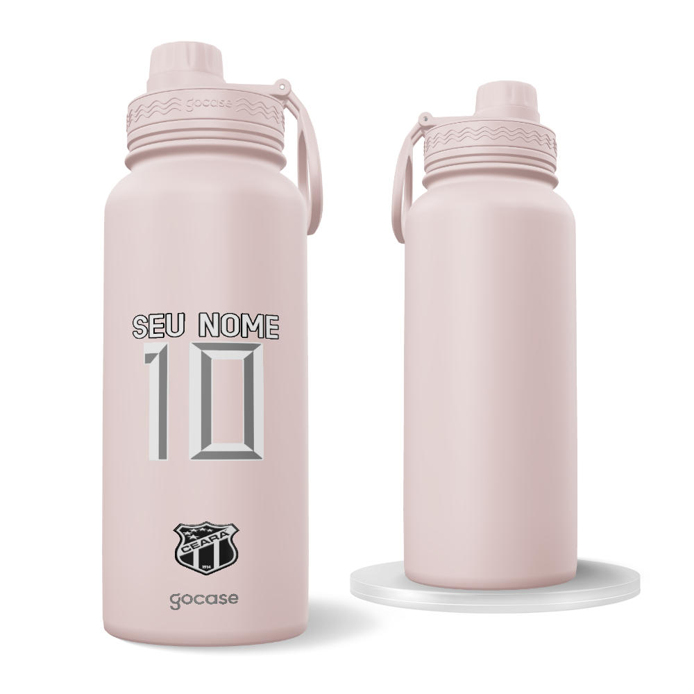 Garrafa Térmica Fresh + Ebook - Ceará -  Outubro Rosa 2025 P