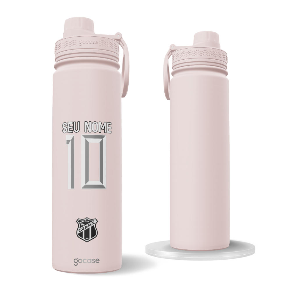 Garrafa Térmica Fresh + Ebook - Ceará -  Outubro Rosa 2025 P