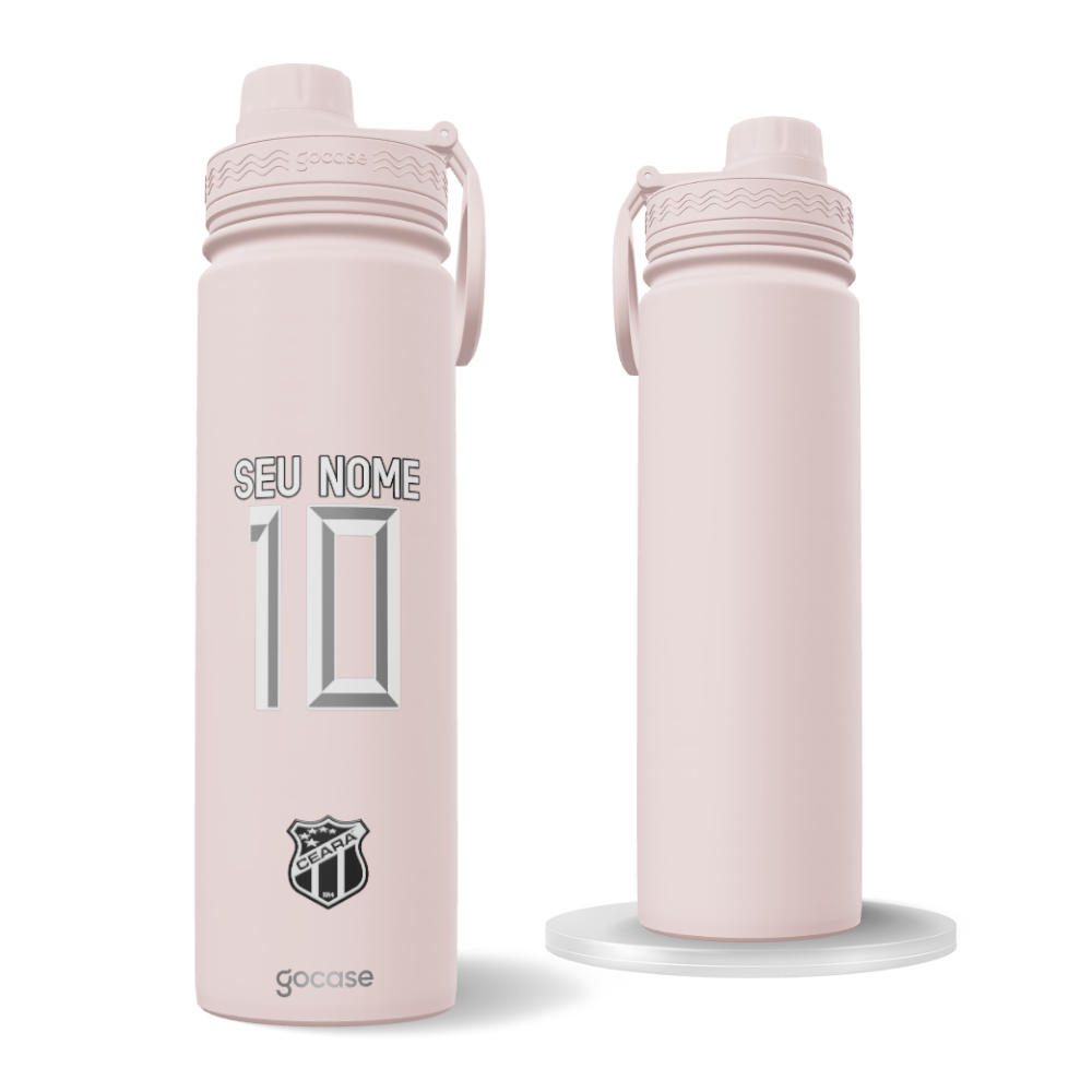 Garrafa Térmica Fresh + Ebook - Ceará -  Outubro Rosa 2025 P