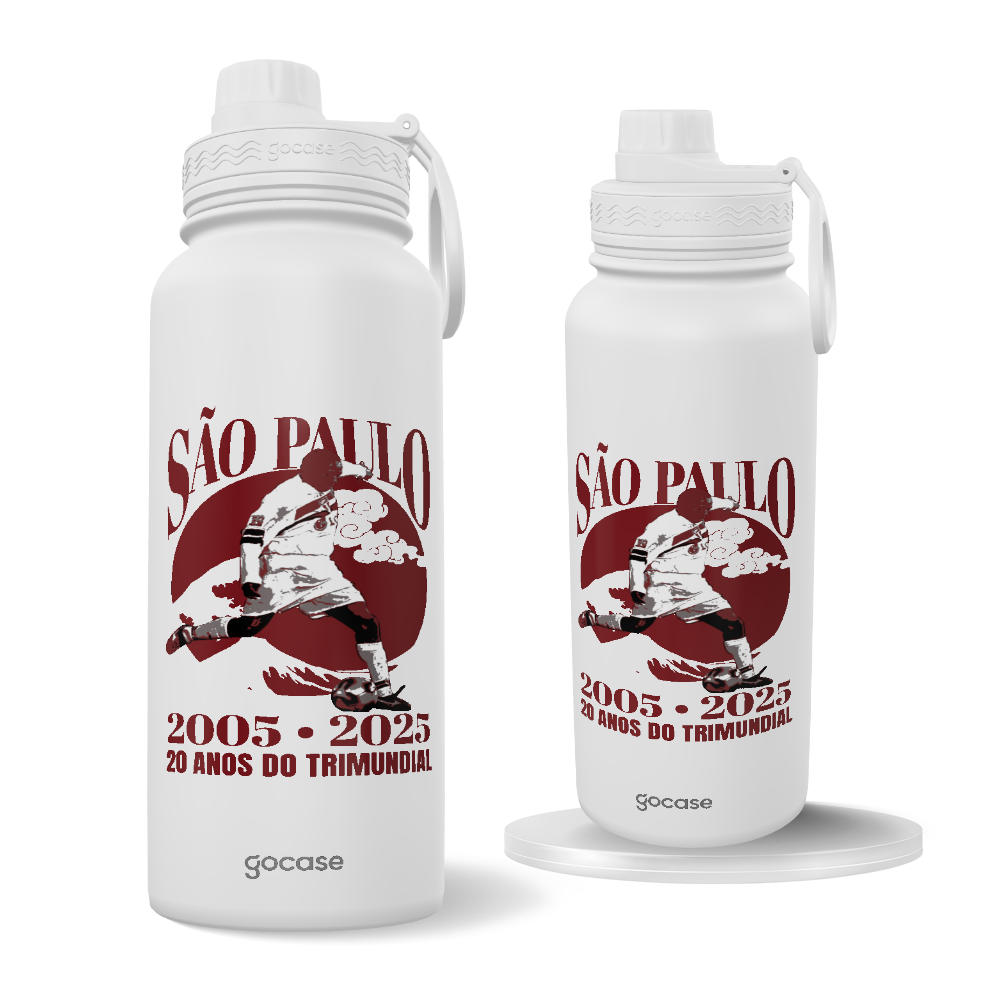 Garrafa Térmica Fresh -  São Paulo World Champions 2025