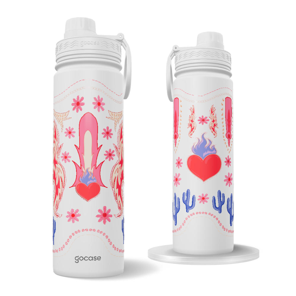 Garrafa Térmica Fresh + Ebook - Cowgirl Boots