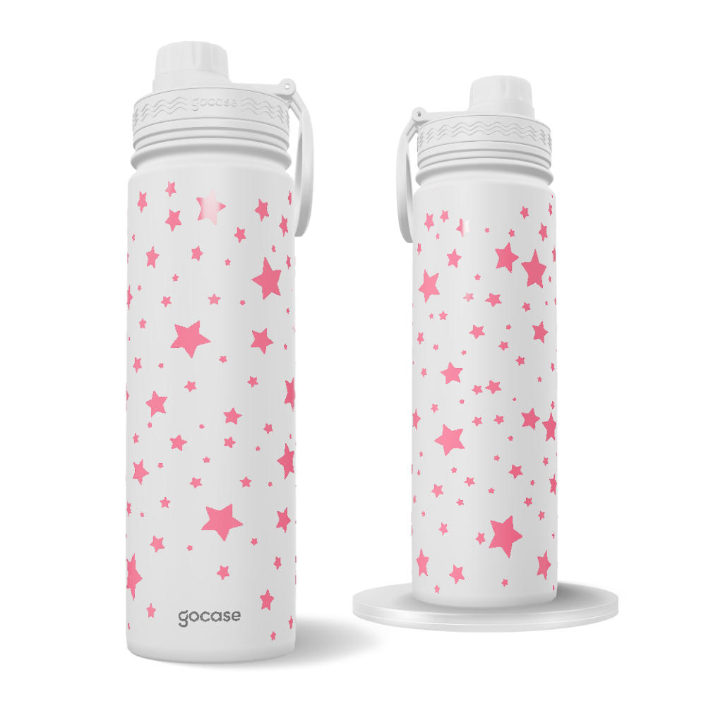 Garrafa Térmica Fresh + Ebook - Stars Pattern