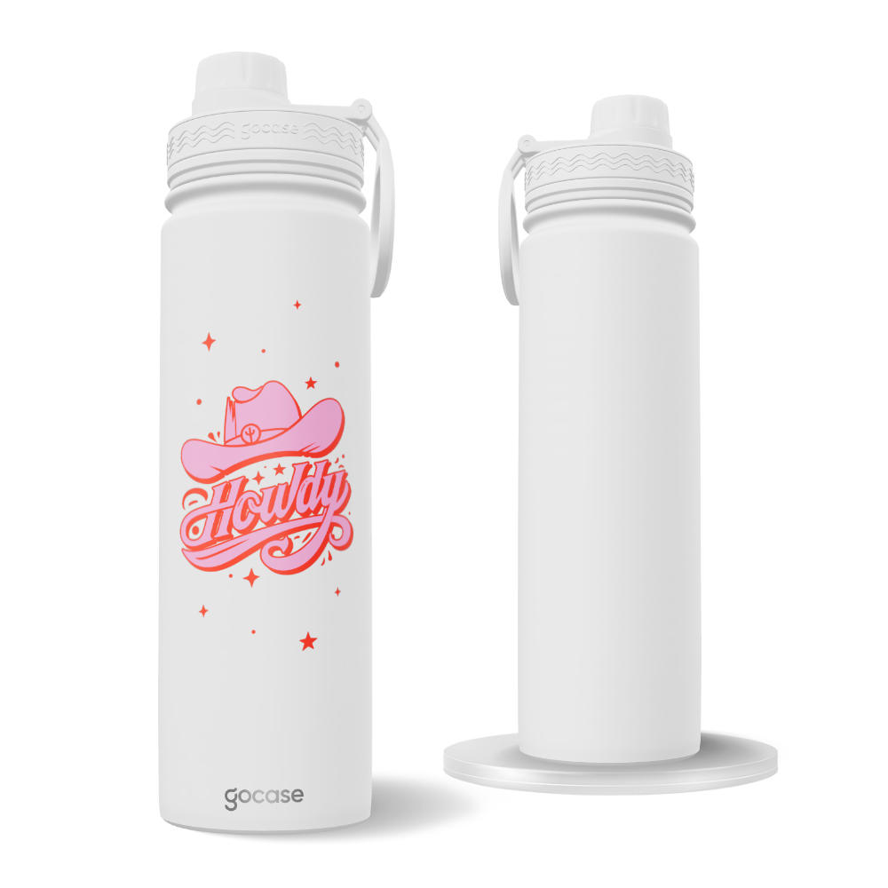 Garrafa Térmica Fresh + Ebook - Sweet Honey Howdy