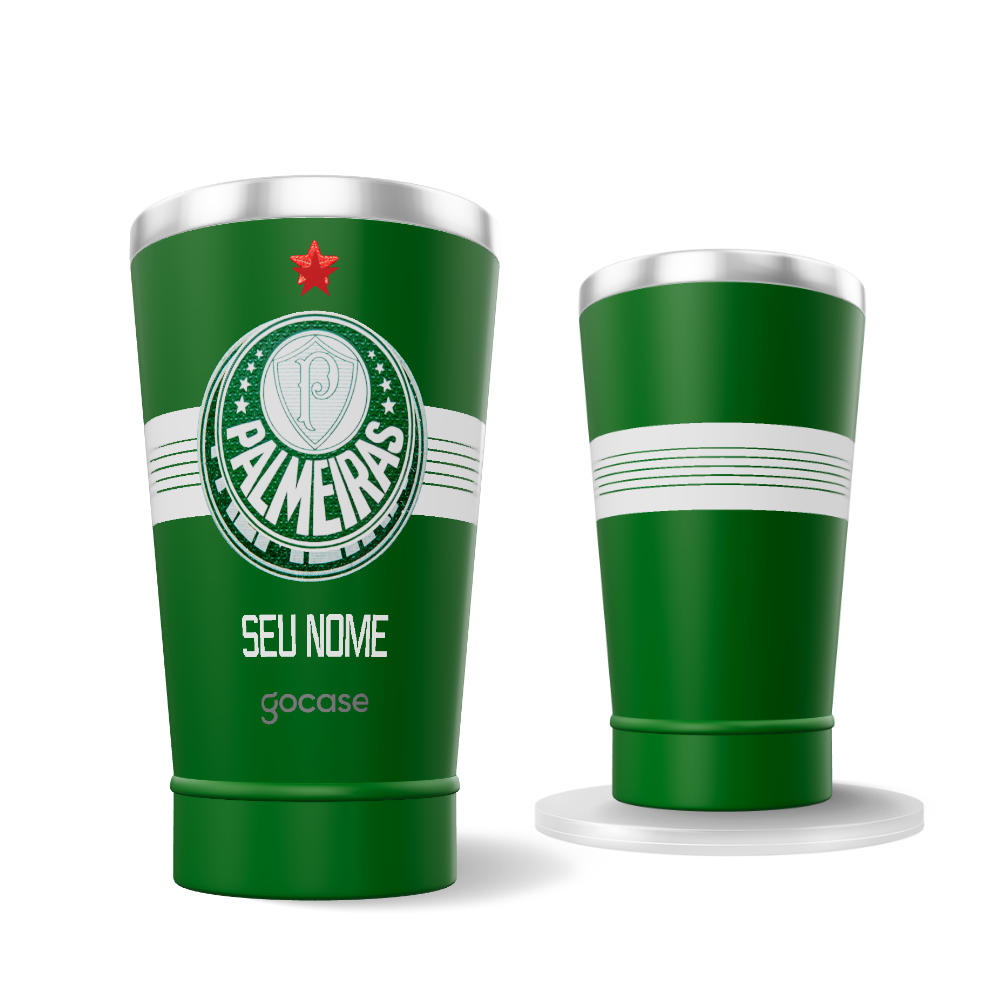 Copo Térmico Cerveja + Ebook - Palmeiras Uniforme 1 2024 Verde Copo Térmico Cerveja + Ebook - Palmeiras Uniforme 1 2024 Verde