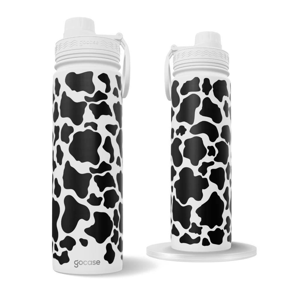 Garrafa Térmica Fresh + Ebook - Cow Print