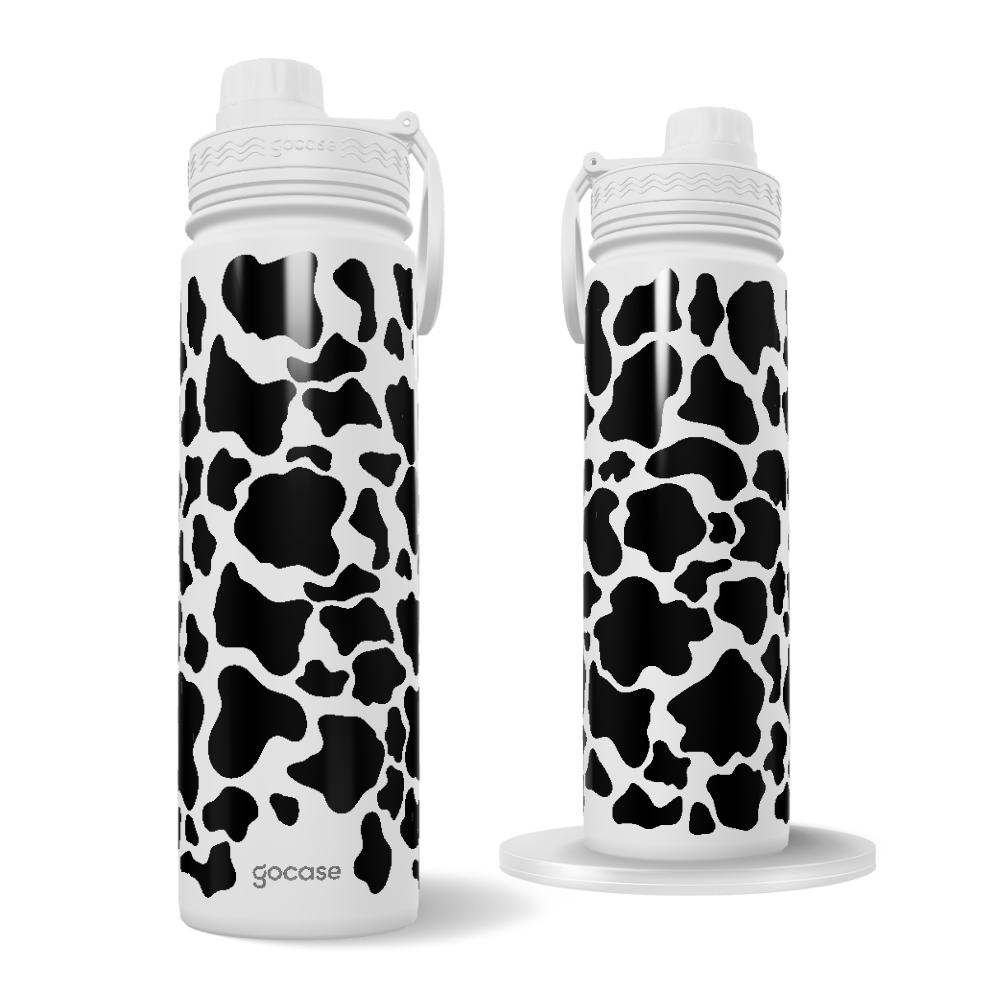 Garrafa Térmica Fresh + Ebook - Cow Print