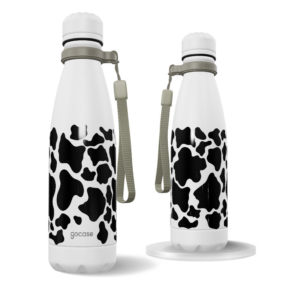Garrafa Térmica Urban + Ebook - Cow Print