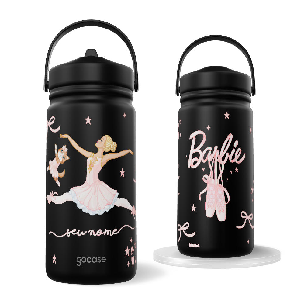 Garrafa Térmica Mini - Barbie - Bailarina