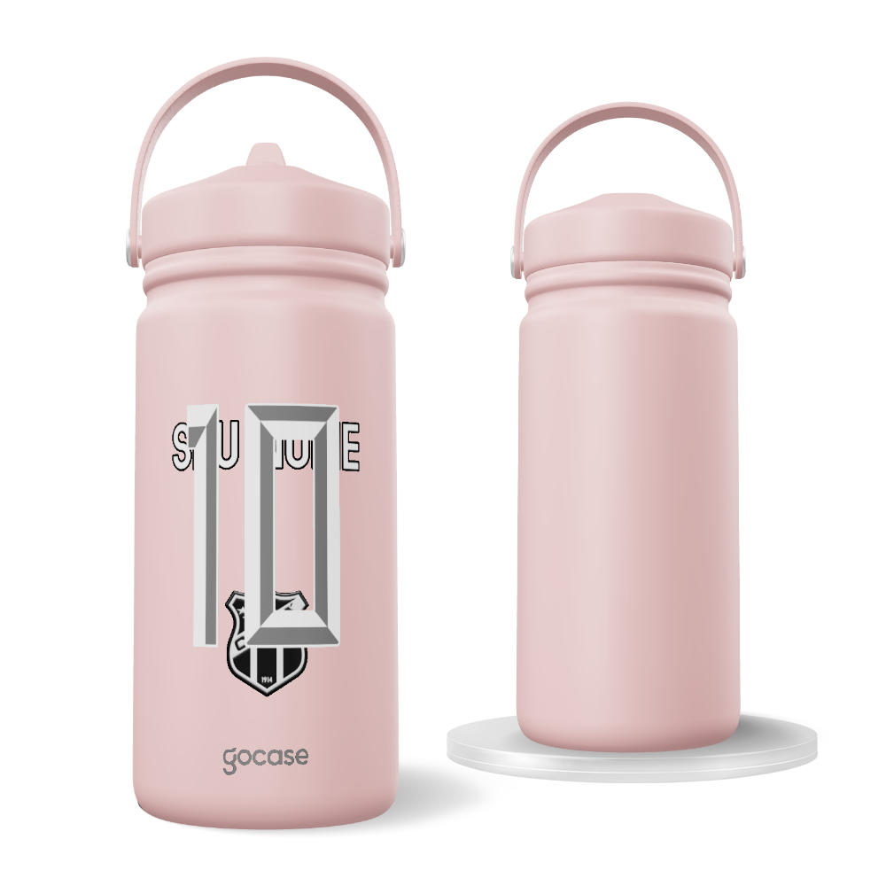 Garrafa Térmica Mini - Ceará -  Outubro Rosa 2025 P