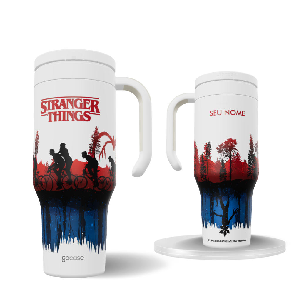 Copo Térmico Life - Stranger Things - Inverso