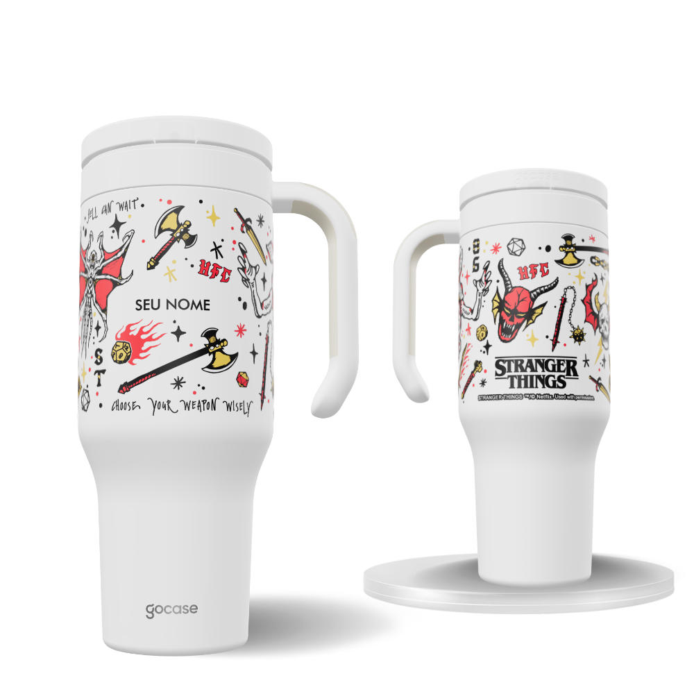 Copo Térmico Life - Stranger Things - Devil