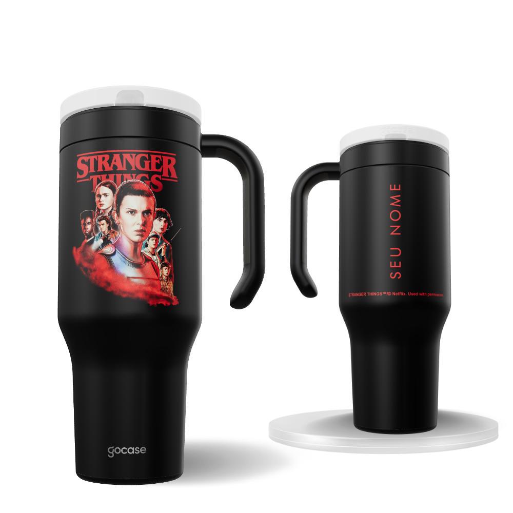 Copo Térmico Life - Stranger Things - Stranger Squad
