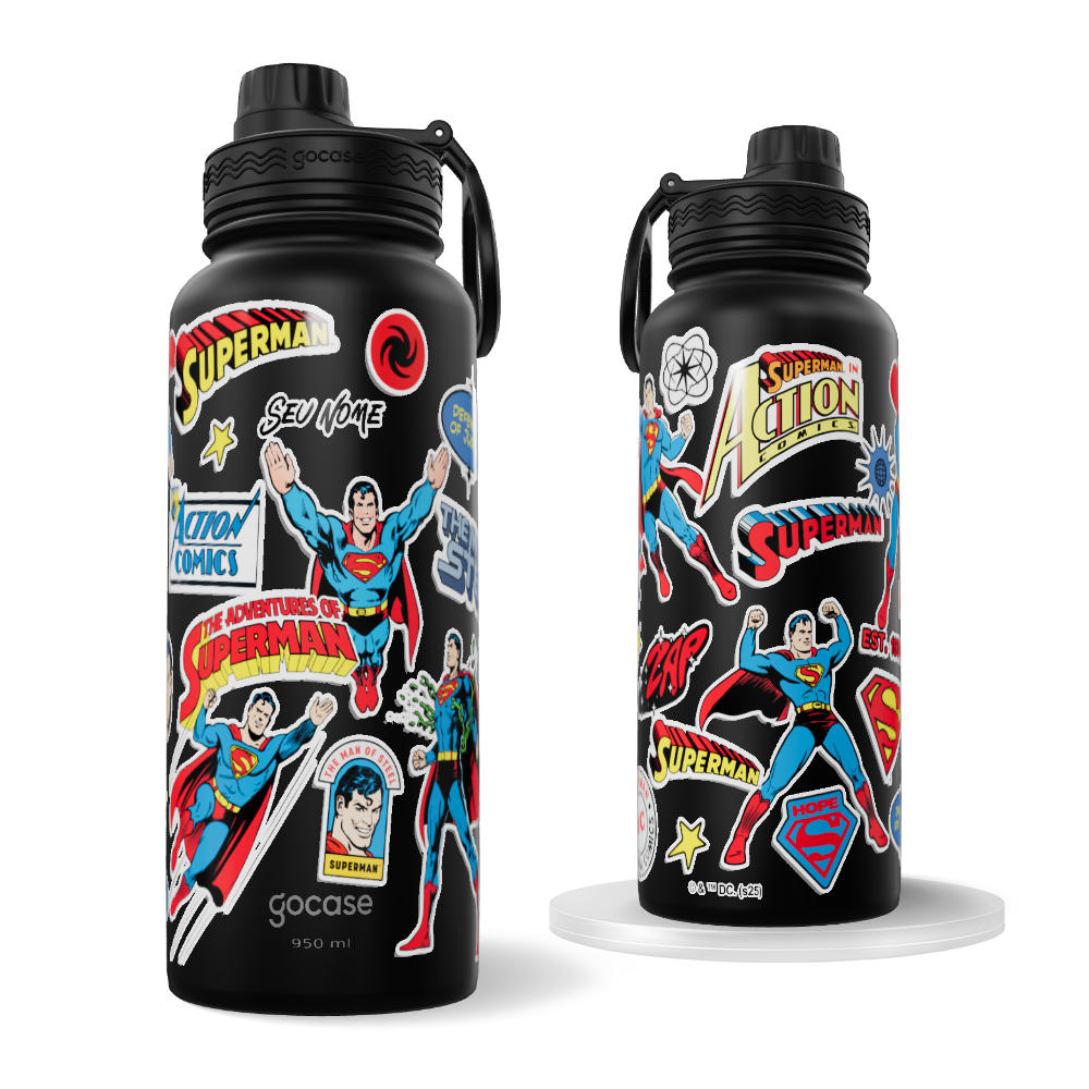 Copo Térmico Daily - Superman - Stickers