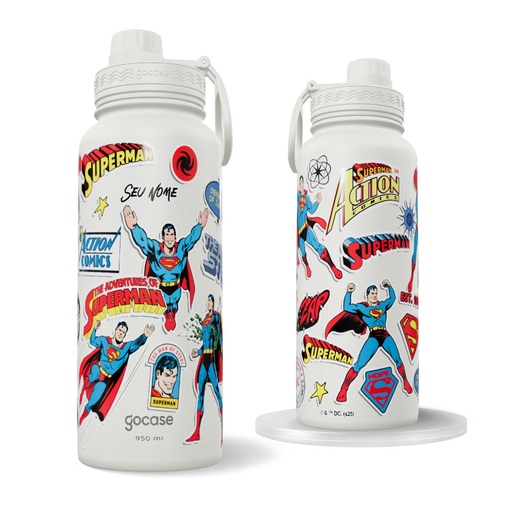 Copo Térmico Daily - Superman - Stickers