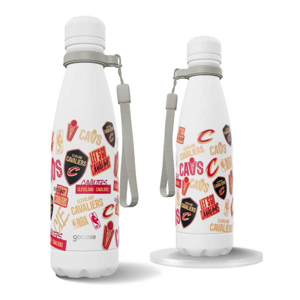 Garrafa Térmica Urban + Ebook - Cleveland Cavaliers - Colagem