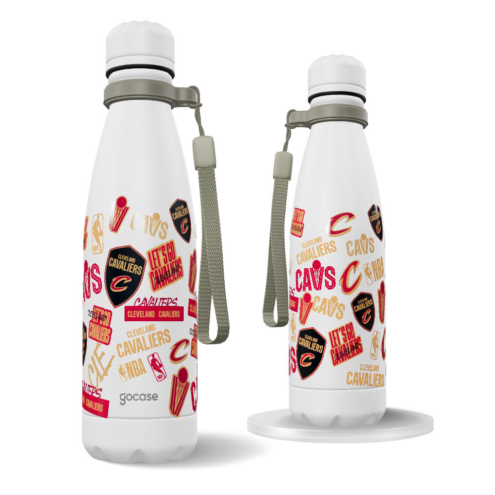 Garrafa Térmica Urban + Ebook - Cleveland Cavaliers - Colagem Garrafa Térmica Urban + Ebook - Cleveland Cavaliers - Colagem