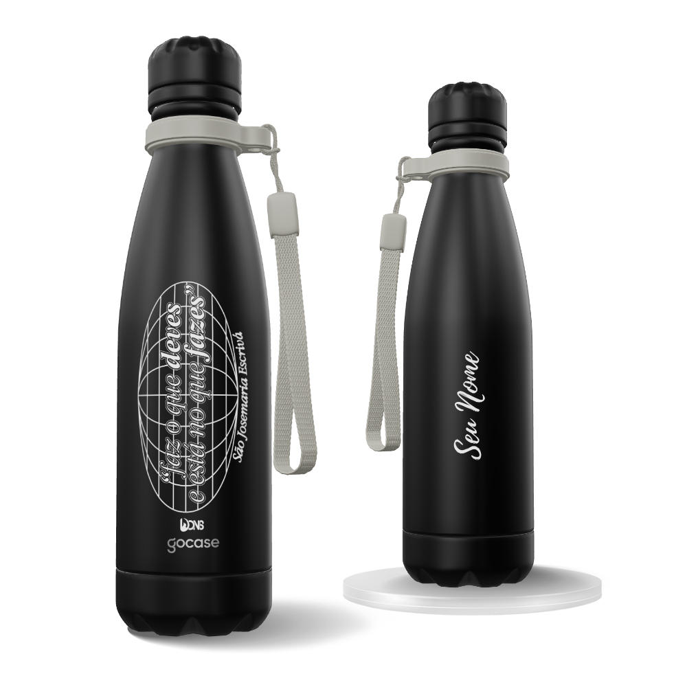 Garrafa Térmica Urban + Ebook -  Faz o que deves