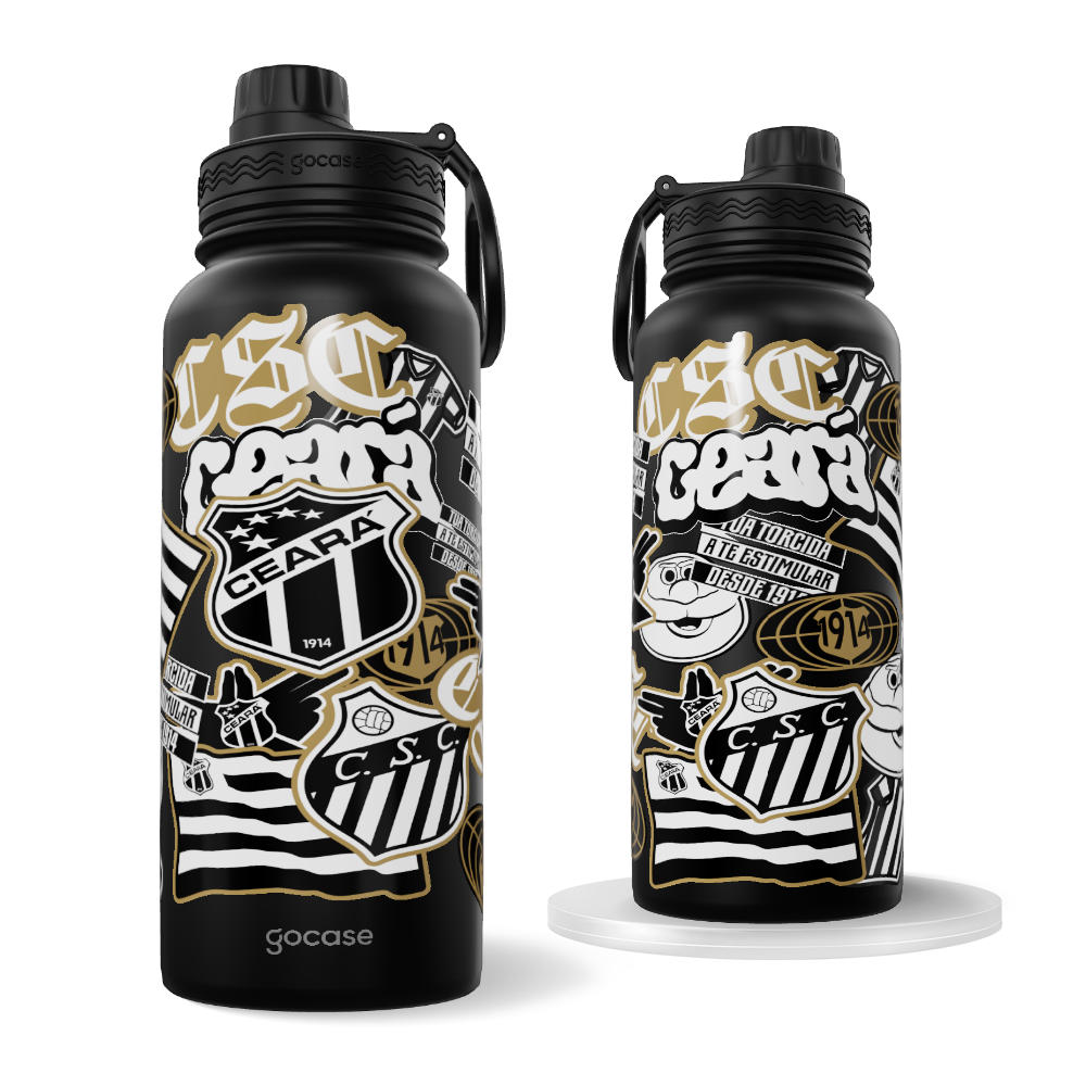 Garrafa Térmica Fresh - Ceará - Soft Stickers