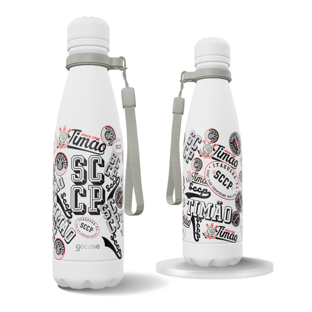 Garrafa Térmica Urban - Corinthians - Stickers 2025