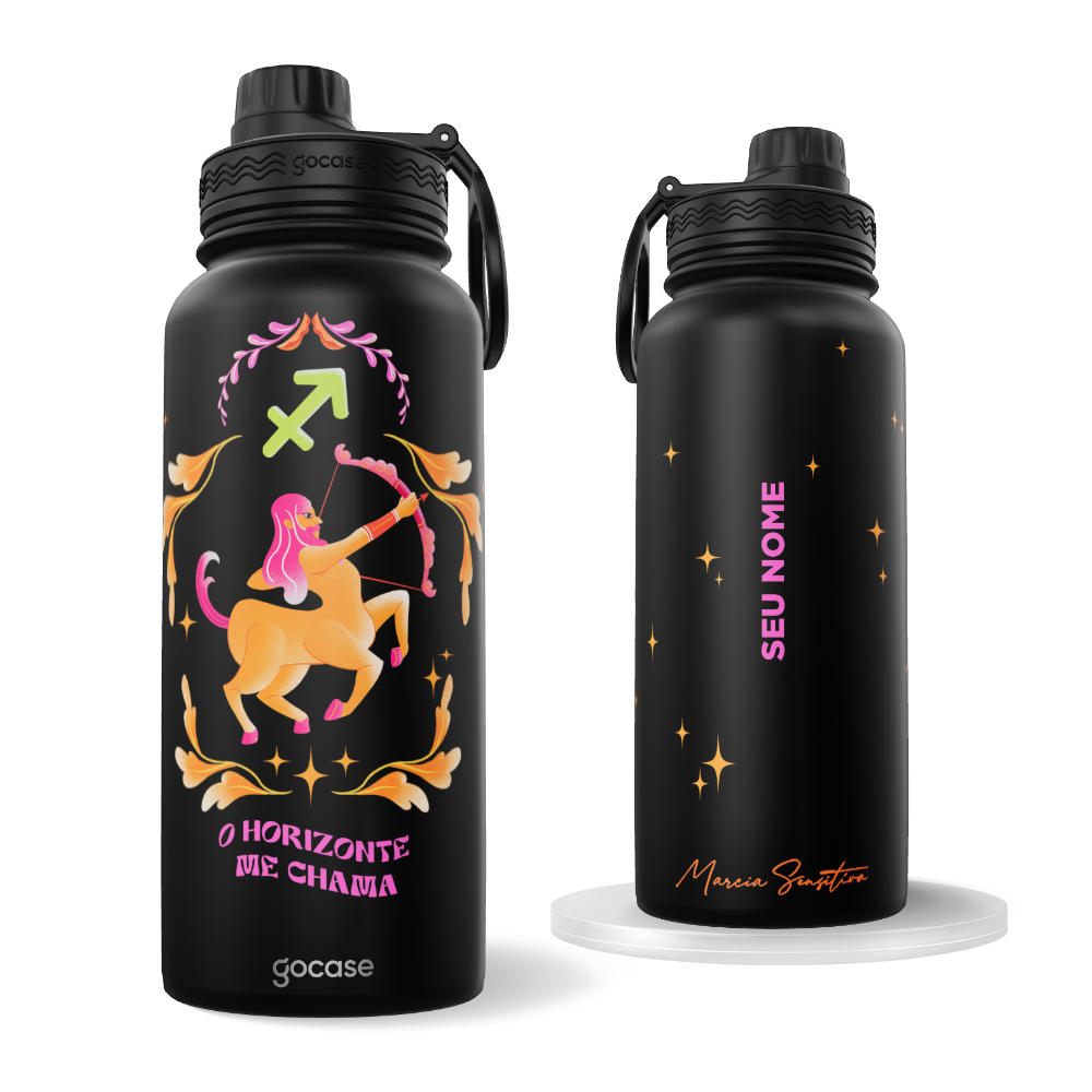 Garrafa Térmica Fresh - Marcia Sensitiva - Signos - Sagitário