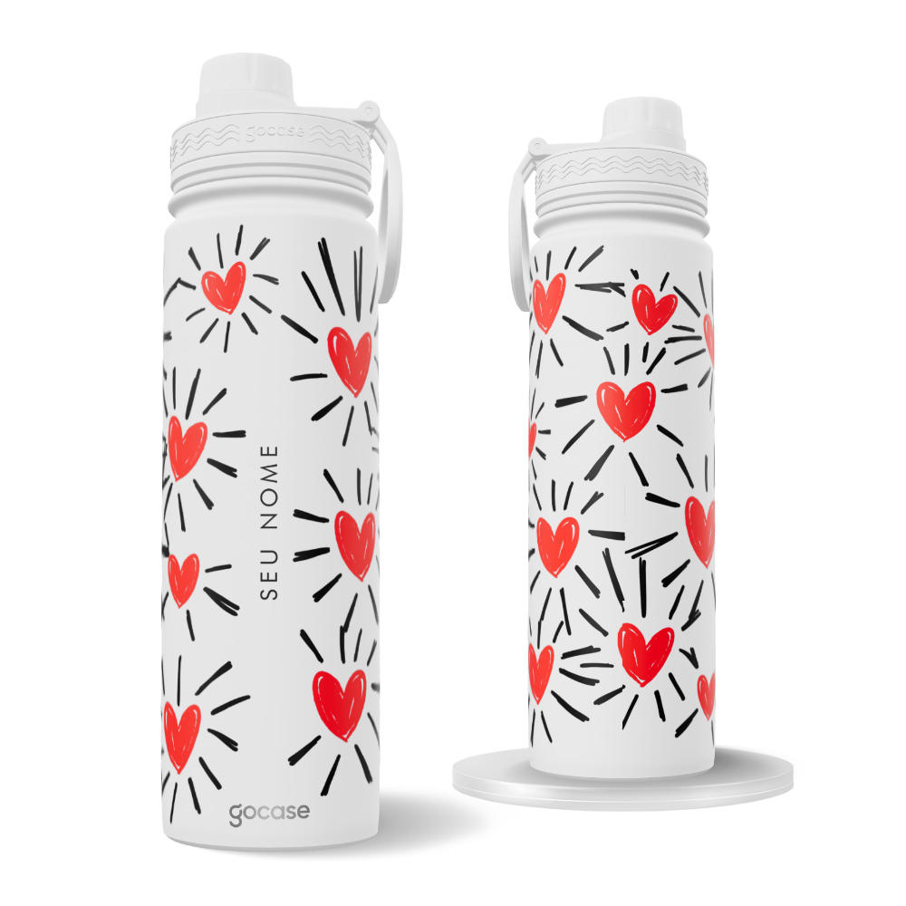 Garrafa Térmica Fresh + Ebook - Astral customizável