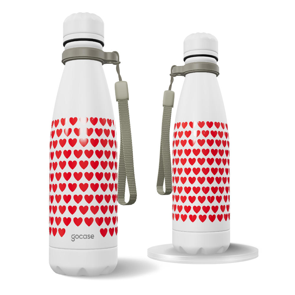 Garrafa Térmica Urban + Ebook - Grid Hearts