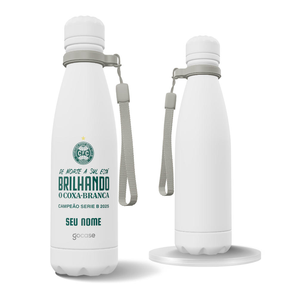 Garrafa Térmica Urban + Ebook - Coritiba - Campeão do Brasil 2025 2