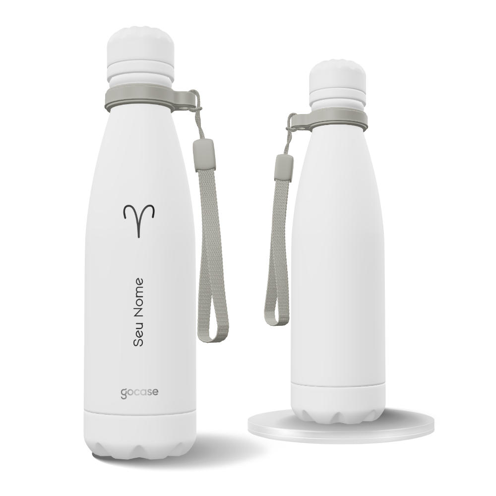 Garrafa Térmica Urban + Ebook - Signos Minimalistas